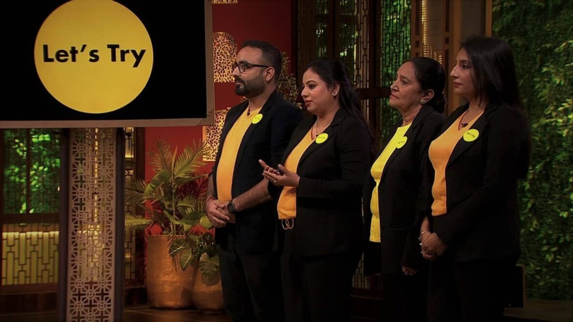Let’s Try Shark Tank India Season 1 Got 45 Lakhs Funding in Exchange of 12% Equity by Aman Gupta and Anupam Mittal. Let's Try Shark Tank India Season 1 Got 45 Lakhs Funding in Exchange of 12% Equity by Aman Gupta and Anupam Mittal.