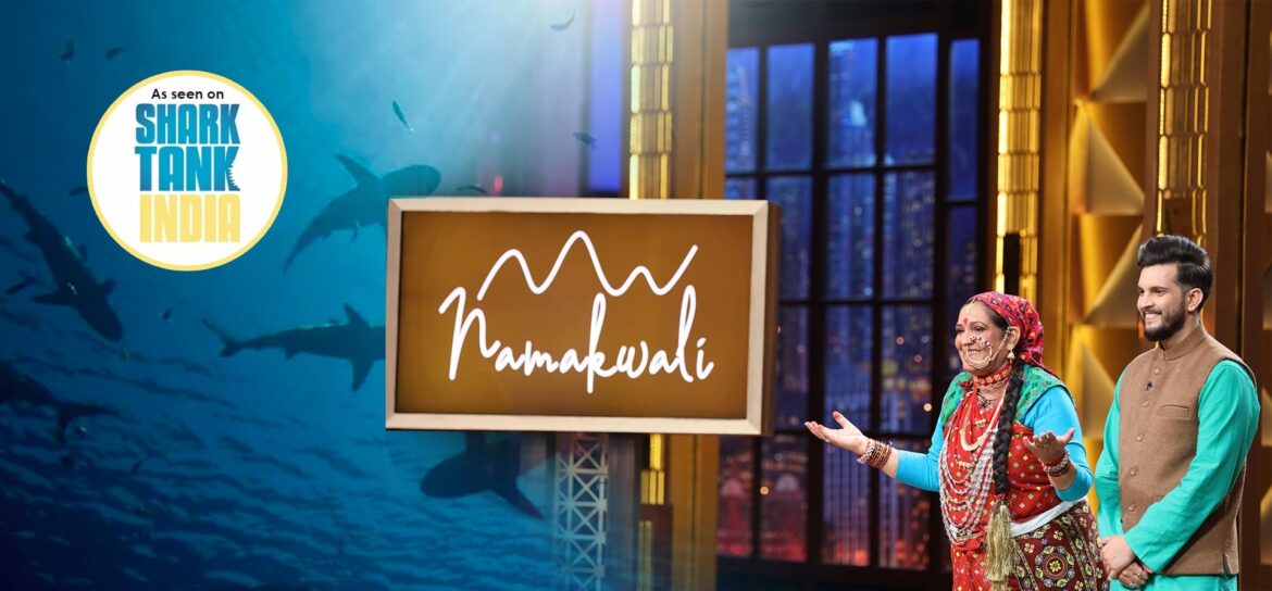 Namakwali Shark Tank India Season 3 Got 10 Lakhs Funding in Exchange of 5% Equity with 40 Lakhs in debt at 8% interest for 3 years by Amit Jain. Namakwali Shark Tank India Season 3 Got 10 Lakhs Funding in Exchange of 5% Equity with 40 Lakhs in debt at 8% interest for 3 years by Amit Jain.