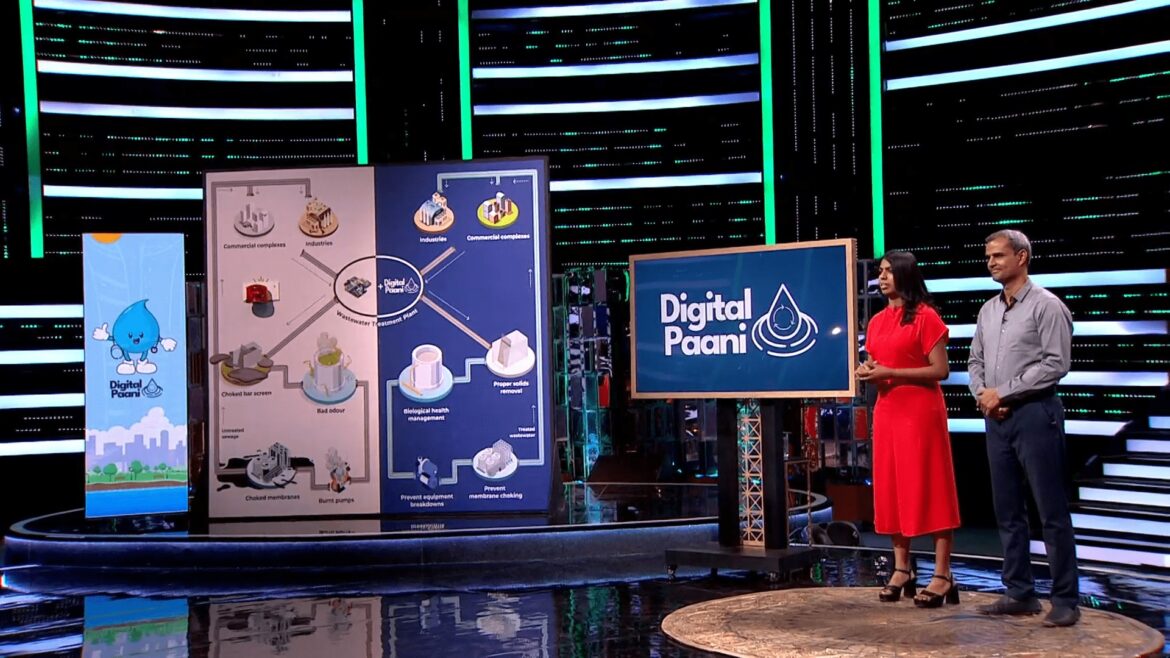 DigitalPaani Shark Tank India Season 3 Got No Deal from the sharks.