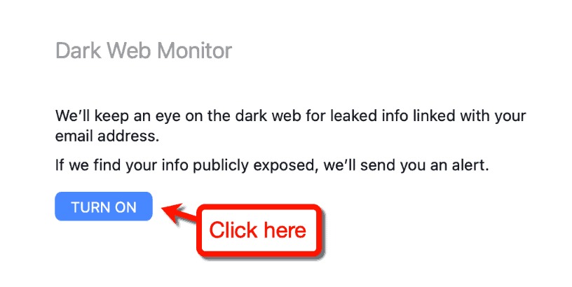 Dark Web Monitor