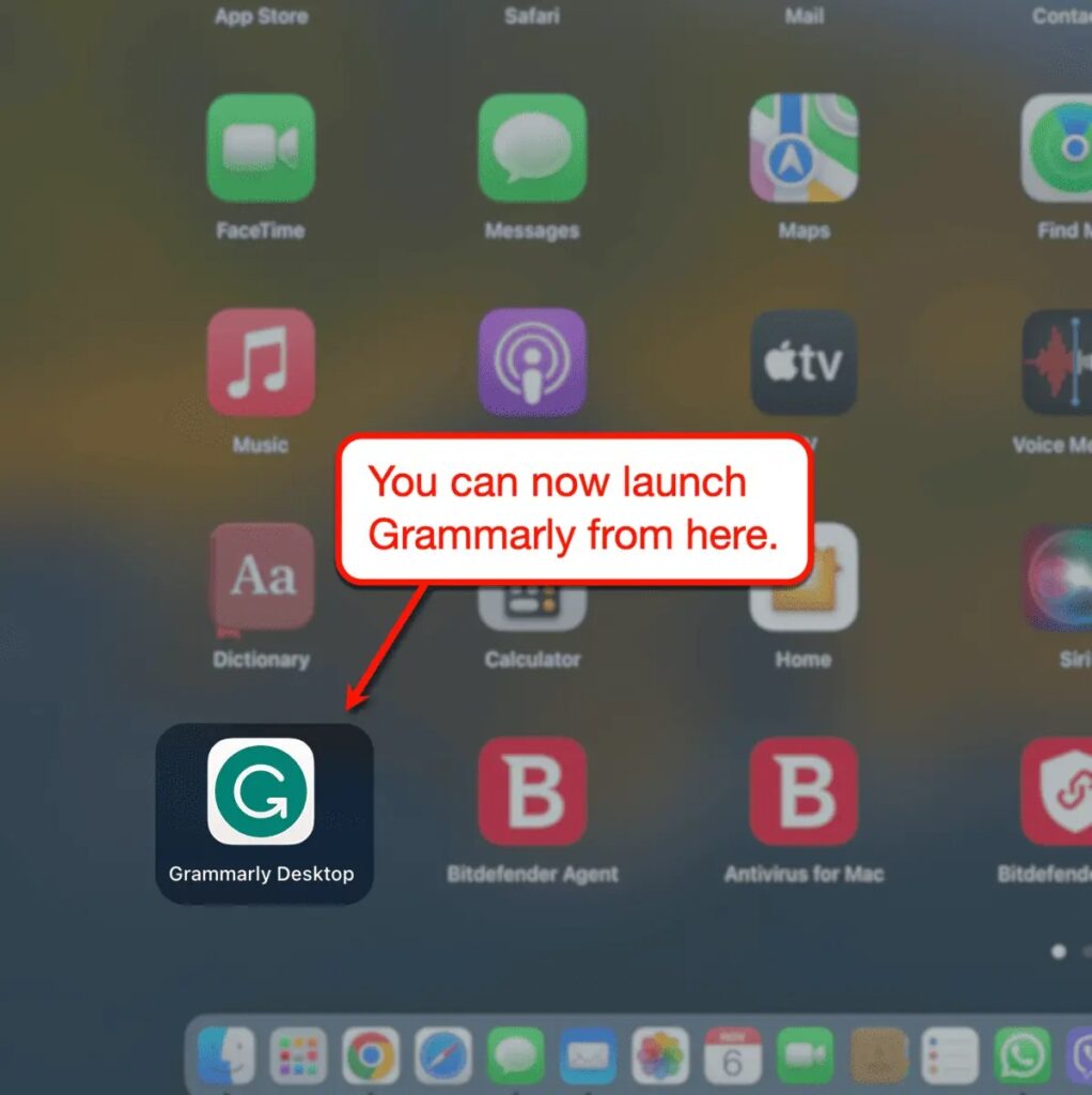 Grammarly for Mac App