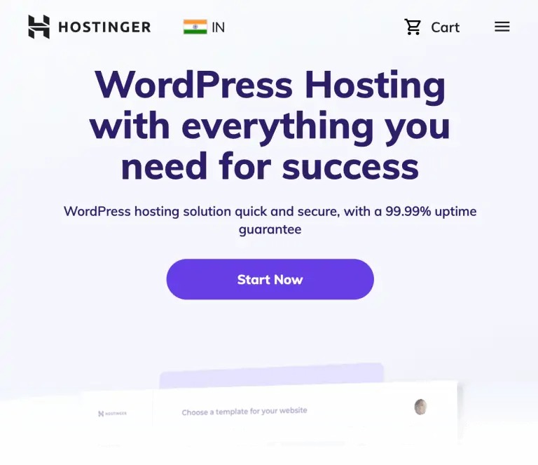 Hostinger WordPress