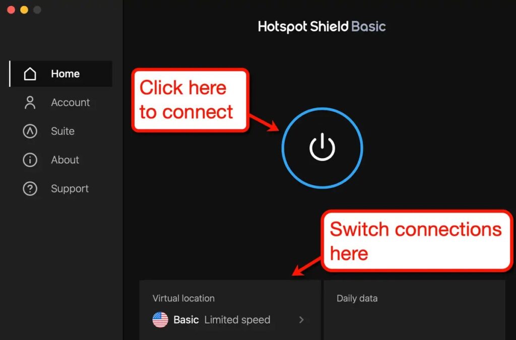 How to Use Hotspot Shield