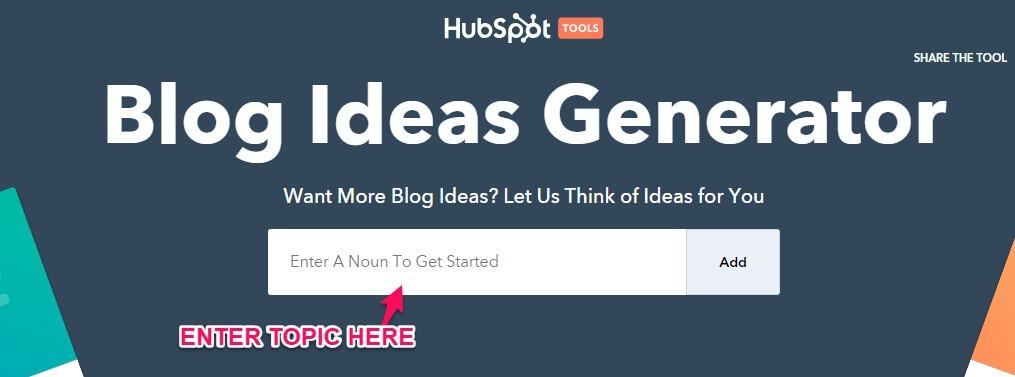 Hubspot Blog Idea Generator